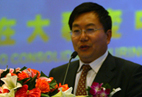 Mr. Zhang Yiming, VIce General Secretary of Dalian Government makes address