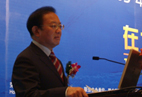 中国国际经济交流中心秘书长魏建国做主旨发言