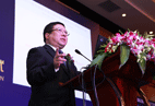 Mr. Zhang Ye, President of Shanghai Shipping Exchange Addressed Keynote Speech