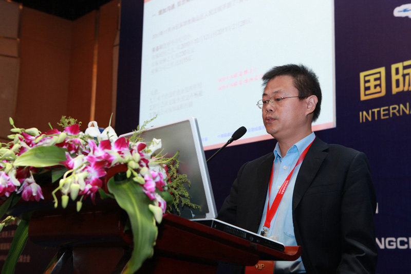 Mr. Zhu Yanjun, WIFFA's Chairman of Shenzhen Port & GM of Shenzhen AWS Tomax International Transportation Ltd. 