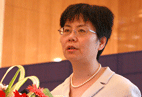 中国海运集团总公司副总裁苏敏作主旨讲话 