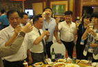 Guests from WIFFA- Xiamen Port Toasting Together