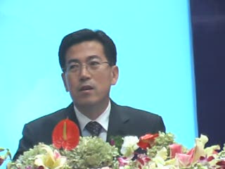 Mr. Kang Shuchun ,  Chairman of Teloon Group and CEO of Shippingchina.com, makes speech