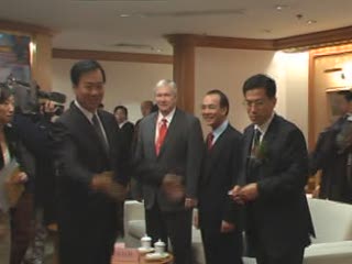 Mayor of Dalian City meets GSS VIP guests