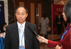 Mr. Liu Quan, VIce President of Lianyungang port, is interviewed by Shippingchina.com