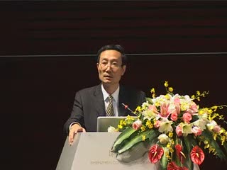 上海海事大学副校长黄有方先生发表演讲